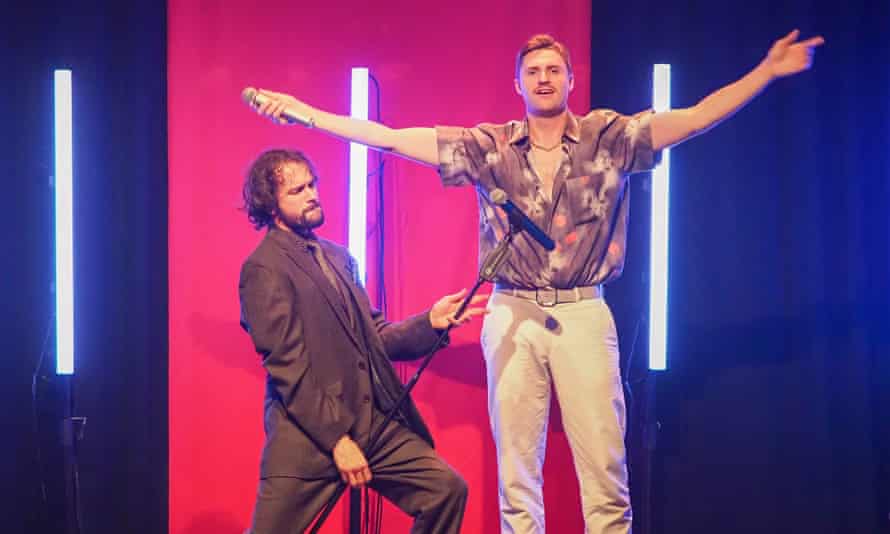 Joseph Emms and Tom Dayton in The Rubber Merchants.