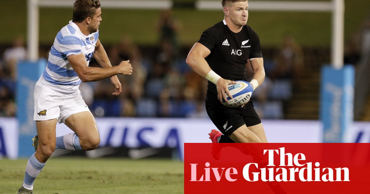 Argentina v New Zealand All Blacks: Rugby Tri-Nations – live!