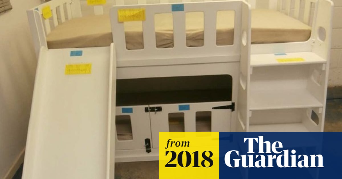 Cot Designer Jailed After Seven Month, Bunk Bed With Crib On Bottom