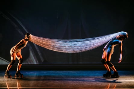 Highly evolved humans … Last and First Men.