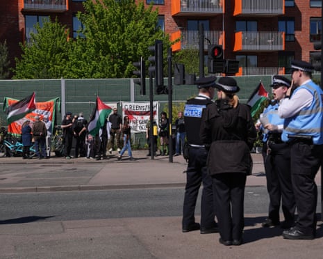 Four Palestine Action activists convicted of criminal damage | UK news | The Guardian