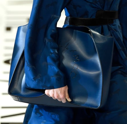 Bag detail from the Stella McCartney show.