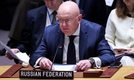 Russia criticised for using veto to end UN monitoring of North Korea sanctions