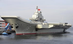 China’s aircraft carrier Liaoning
