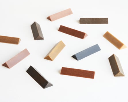 Sustainable forest crayons created by Playfool Studio
