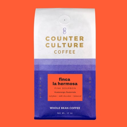 A bag of Counter Culture coffee finca la hermosa blend