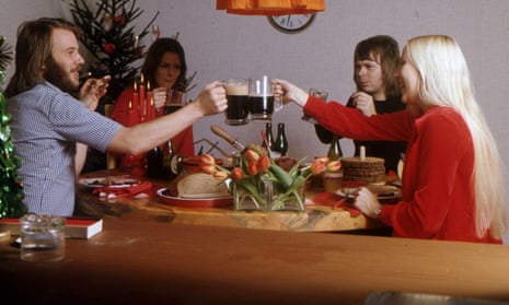Abba celebrate Christmas in 1972