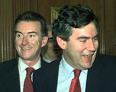 Peter Mandelson and Gordon Brown