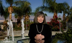 Anne Rice at home in Palm Springs.