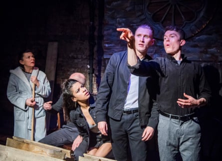 Earthy, sexy, violent … East by Steven Berkoff, revived this year at the King’s Head theatre, London.