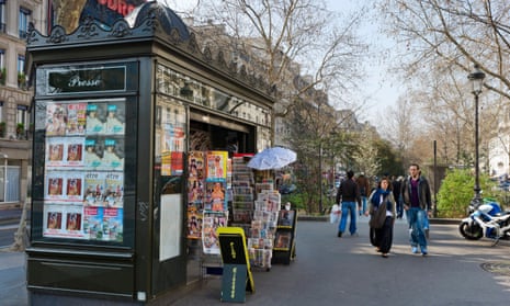 Boulevard Rochechouart in Paris: only a third of French people between the ages of 35 and 49 view the EU favourably.