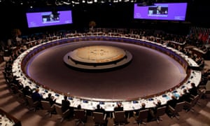 Barack Obama a previous Nuclear Security Summit in The Hague in March 2014. Analysts suspect this week’s summit in Washington may be the last for some time.