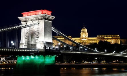 Budapest’s Chain Bridge.