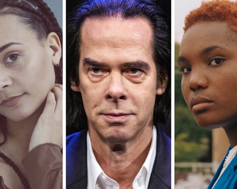 (L-R) Erika de Casier, Nick Cave and Arlo Parks.