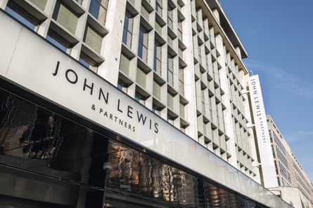 Front of John Lewis store on Oxford Street.