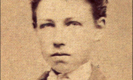 Aeproduction of a photograph of Arthur Rimbaud
