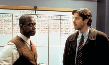 Braugher with Paul Attanasio, creator of Homicide: Life on the Street.