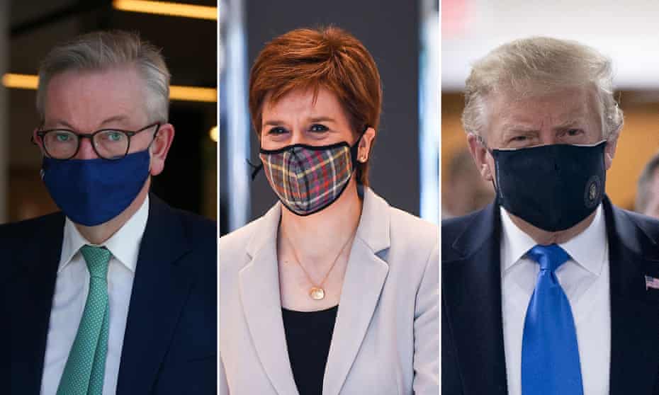 Gove, Sturgeon and Trump … rocking the look.