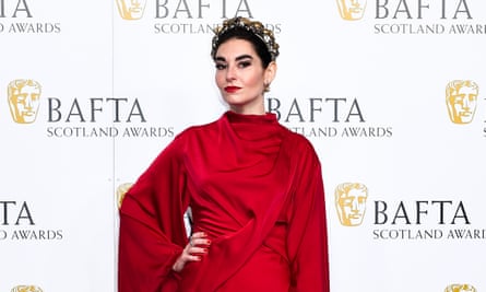 Victoria Emslie at the 2023 Bafta Scotland awards.