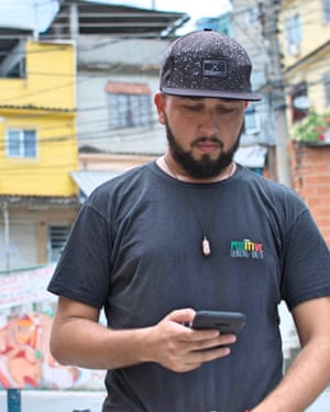 Leornardo Duarte, who uses live crime data to stay out of danger.