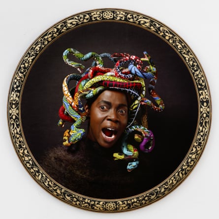 Medusa West by Yinka Shonibare, another of the artworks in the project.