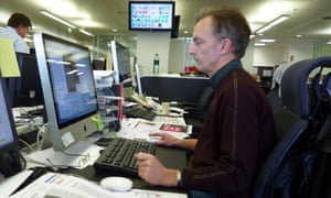 Dave Pearson, Observer production editor in 2005