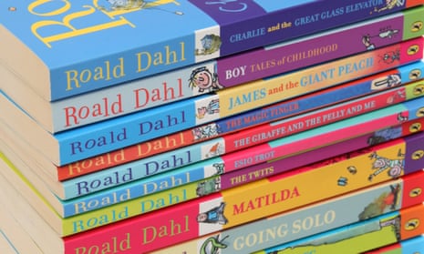 A collection of children's books by Roald Dahl