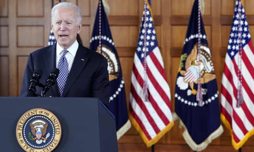 Biden to tackle gun violence with executive actions on 'ghost guns' and pistols | Biden administration | The Guardian