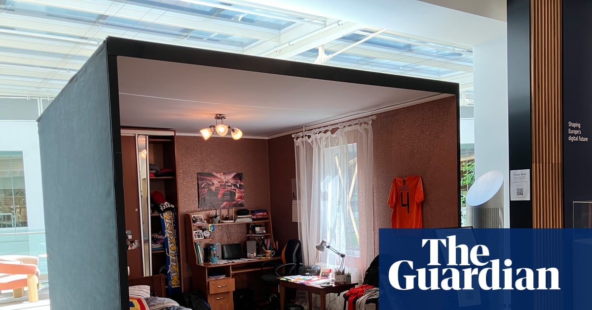 Teen bedroom art installation shines spotlight on Ukraine's stolen children