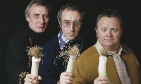 The Goons, from left, Spike Milligan, Peter Sellers and Harry Secombe