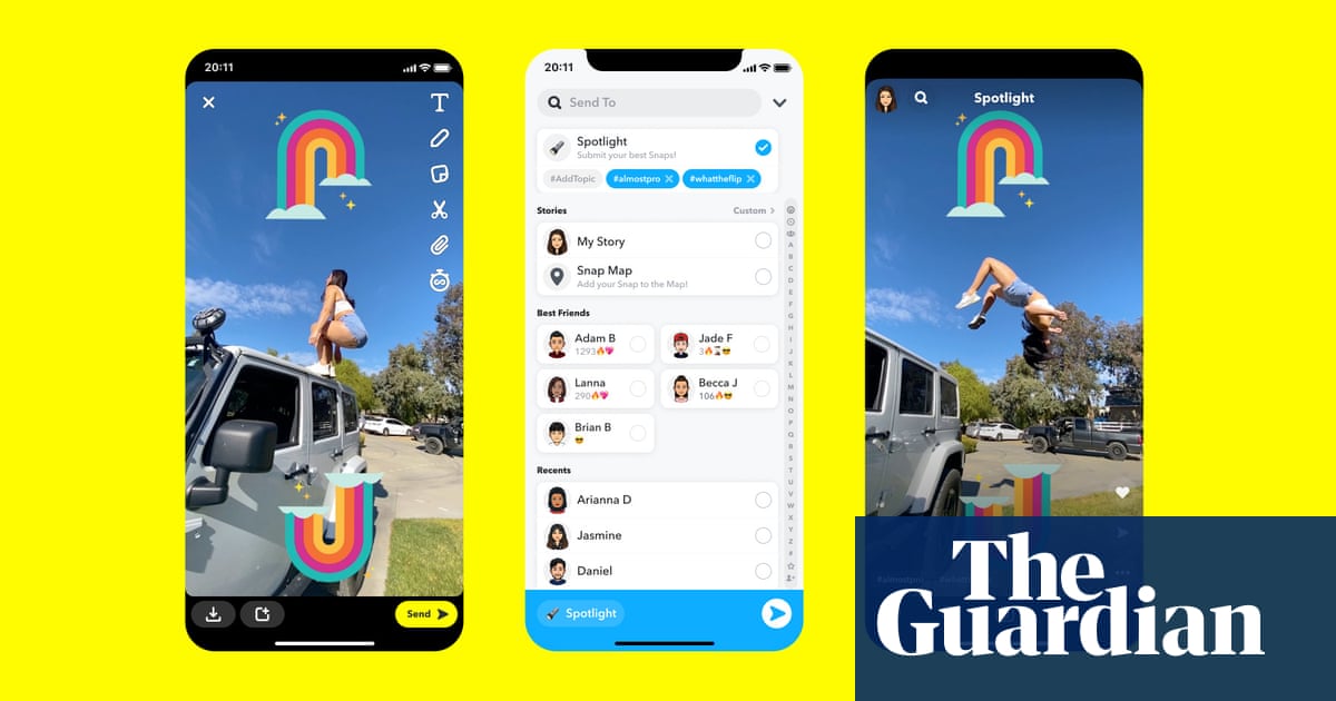 Snapchat Spotlight: feature gives rival TikTok a run for its money