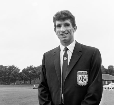 Argentina captain Antonio Rattin during the 1966 World Cup.
