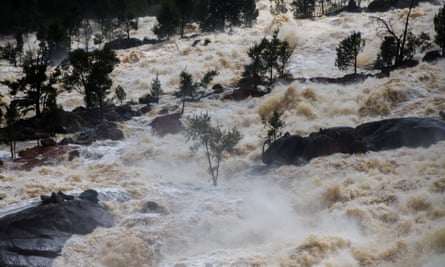 Barrage de Wyangala, Nouvelle-Galles du Sud, en novembre. Les impacts climatiques de l'Australie s'aggravent, selon le dernier rapport du Bureau of Meteorology et du CSIRO.