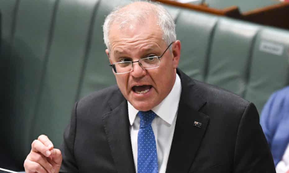 Prime minister Scott Morrison