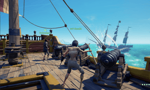 Encountering other crews in Sea of Thieves is always tense, but combat is not the only outcome – fragile alliances can emerge.