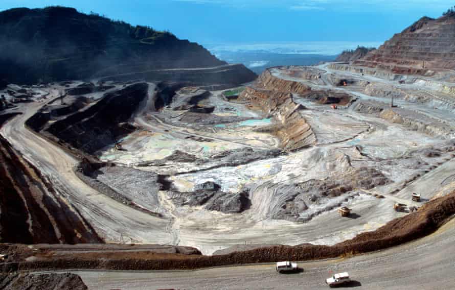 Ok Tedi Copper mine near Tabubil, Papua New Guinea