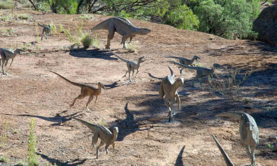 Dinosaur Canyon at the Australian Age of Dinosaurs Museum of Natural History in Winton, Queensland