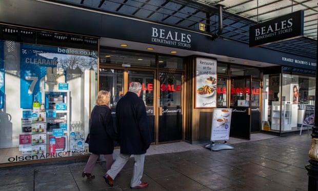Beale’s department store in Southport near Liverpool.