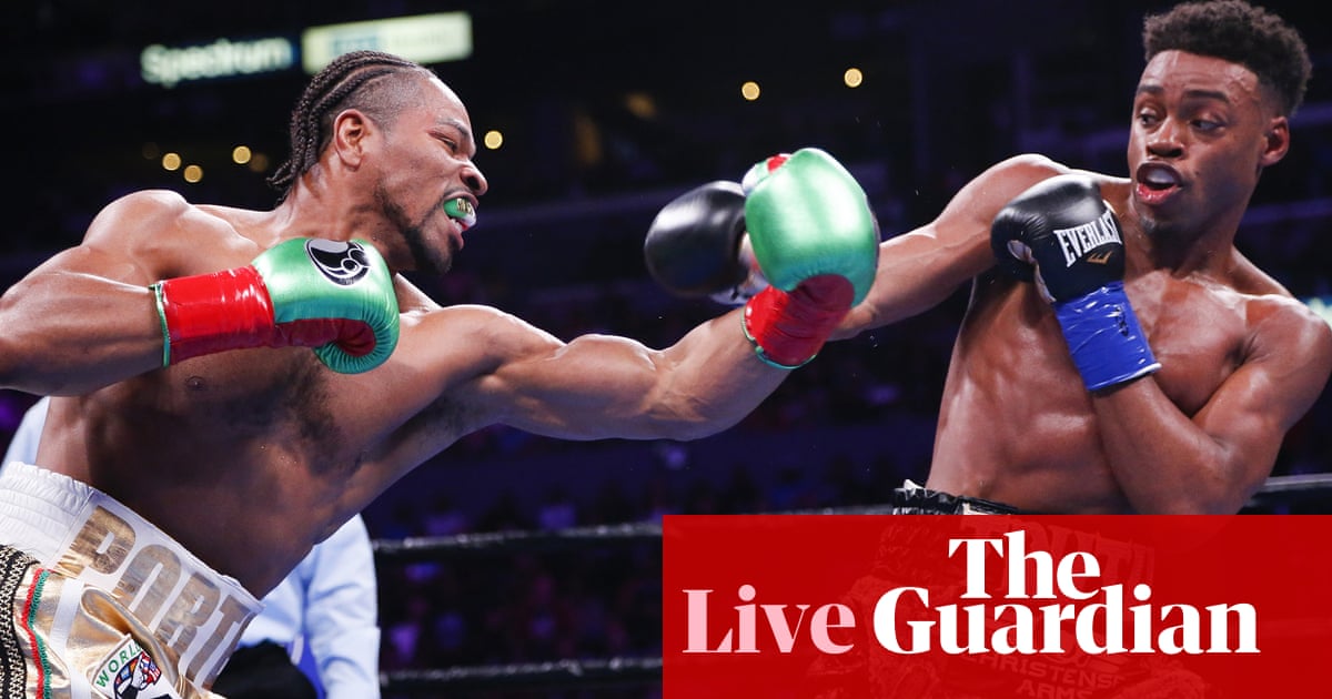 Errol Spence Jr defeats Shawn Porter to unify IBF and WBC welterweight titles – as it happened