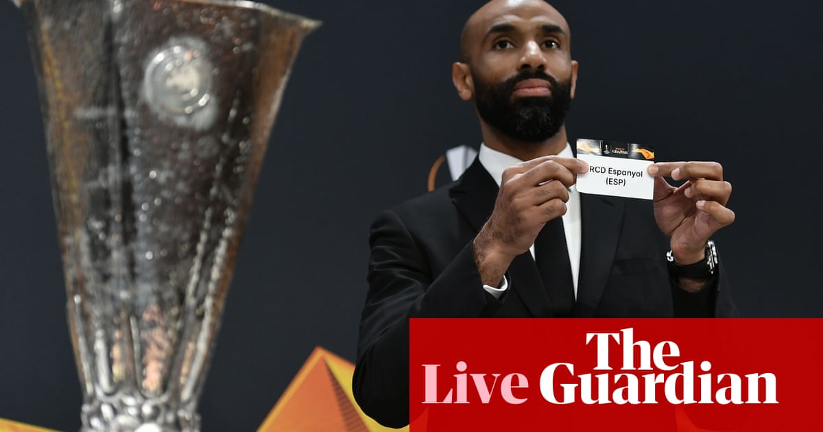 Champions League last-16 draw and Europa League last-32 draw – as it happened