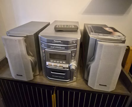 Asha Varadharajan’s CD player.