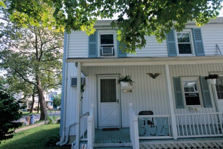 Musician Bruce Springsteen grew up in this home at 39 1/2 Institute Street in Freehold, New Jersey.