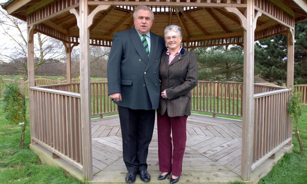 In a buy-to-let league of their own ... Fergus and Judith Wilson. 
