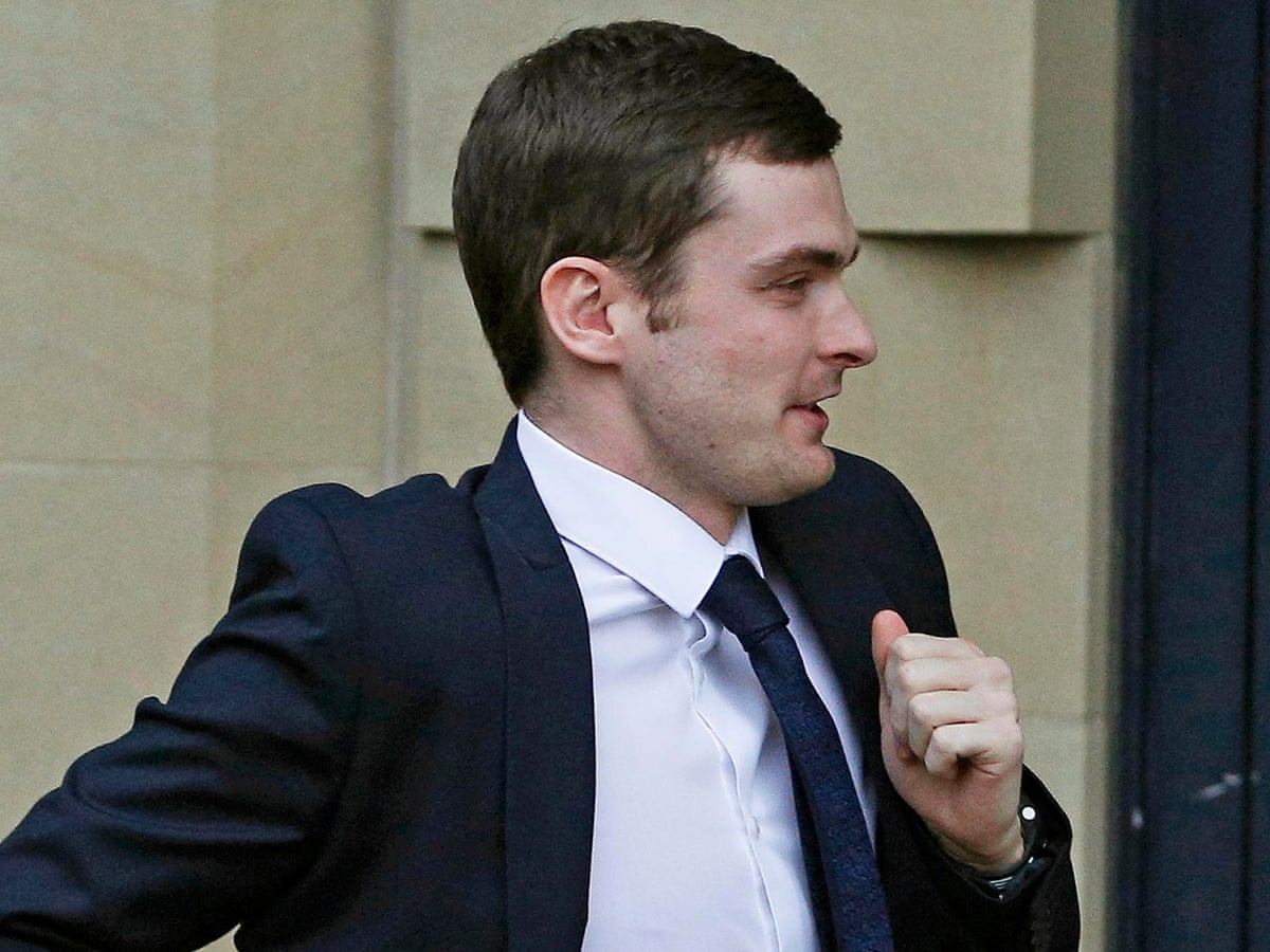 photo Footballer Arrested For Grooming adam johnson jailed for six years for