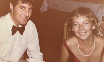 Greg Tanner and Leigh Shelley at their wedding in Sydney, 1983.