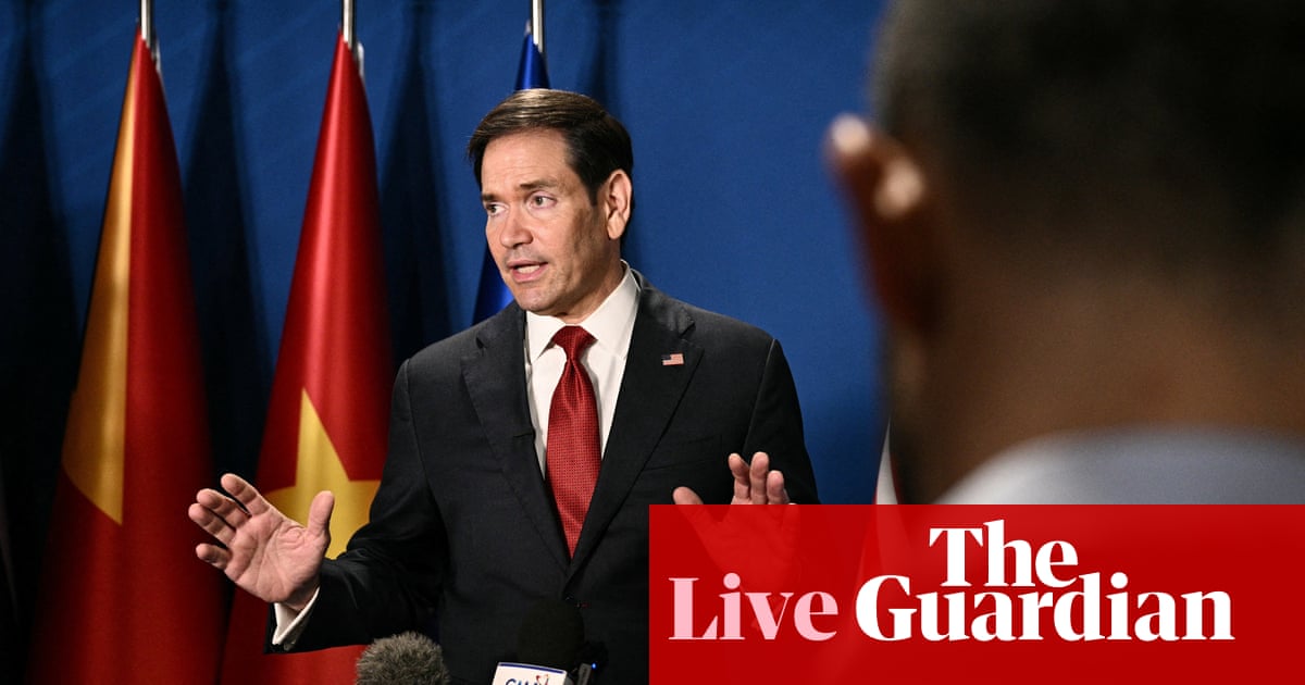 Marco Rubio says ‘new ideas’ needed to end war in Ukraine after meeting Russia’s Lavrov – Europe live