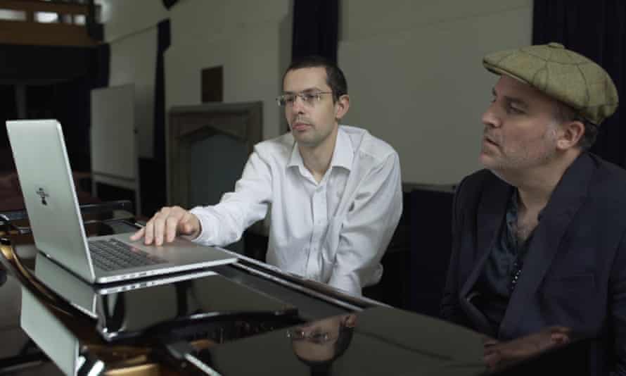 Dr Nick Collins from Durham University introduces Benjamin Till to Android Lloyd Webber, the algorithmic composition software he has created.