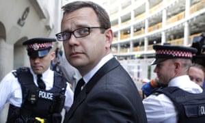 Andy Coulson, outside the Old Bailey in central London, in July 2014
