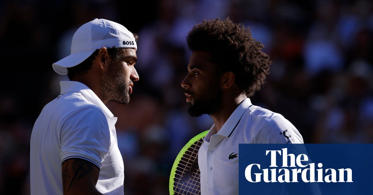 France’s feisty Fils wins over Centre Court but Berrettini has too much savvy