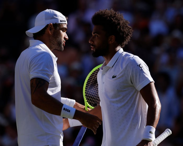 Savvy Matteo Berrettini has too much for France’s feisty Arthur Fils